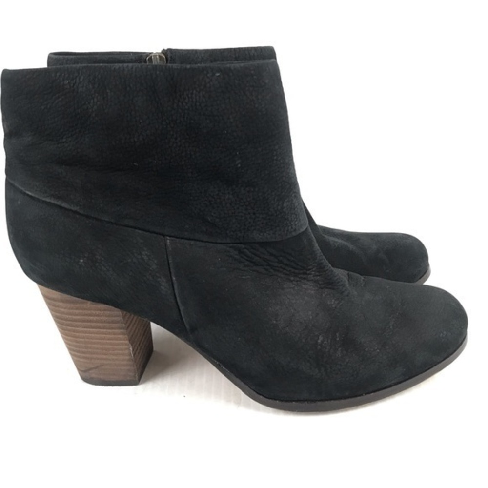 Cole Haan Nik Air Women's Heeled Booties Black Leather Size 10B